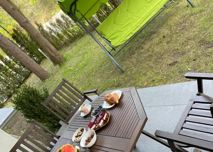 Z Ogrodkiem, Basen, Garaz, 4 Pory Roku شقة Jastrzębia Góra